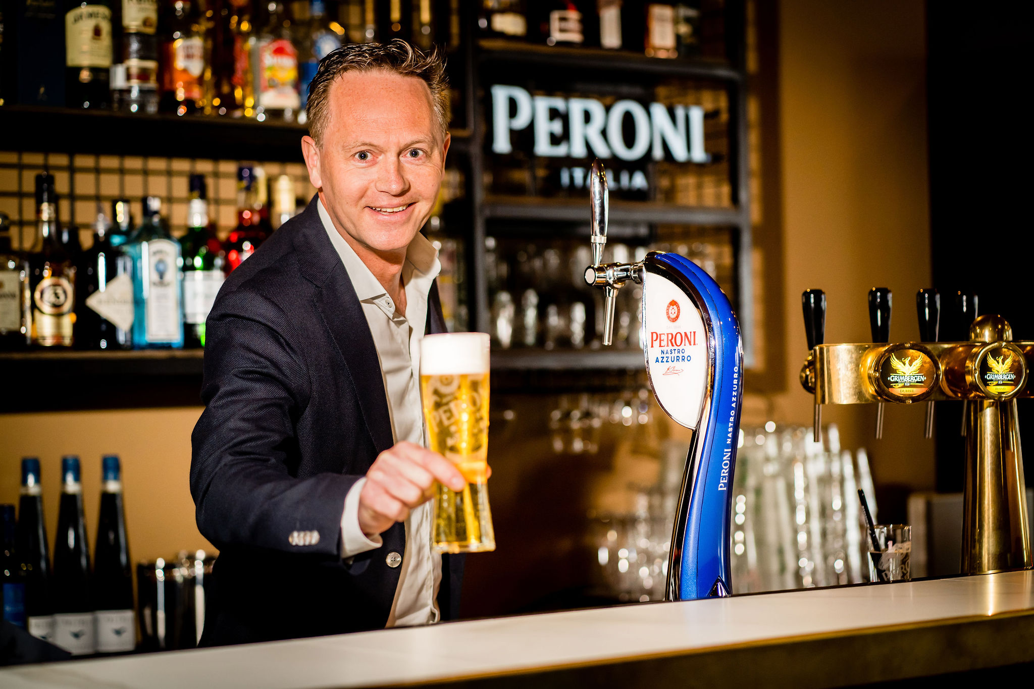 World first: Netherlands first country with tanker beer Peroni Nastro Azzurro 