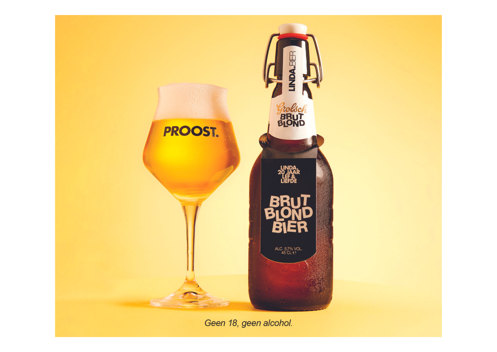  LINDA. Launches LINDA.BEER in partnership with Grolsch
